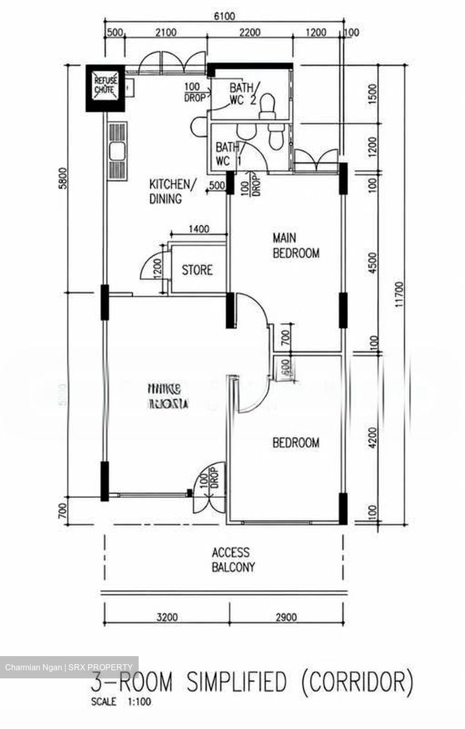 Blk 269 Bukit Batok East Avenue 4 (Bukit Batok), HDB 3 Rooms #566833391